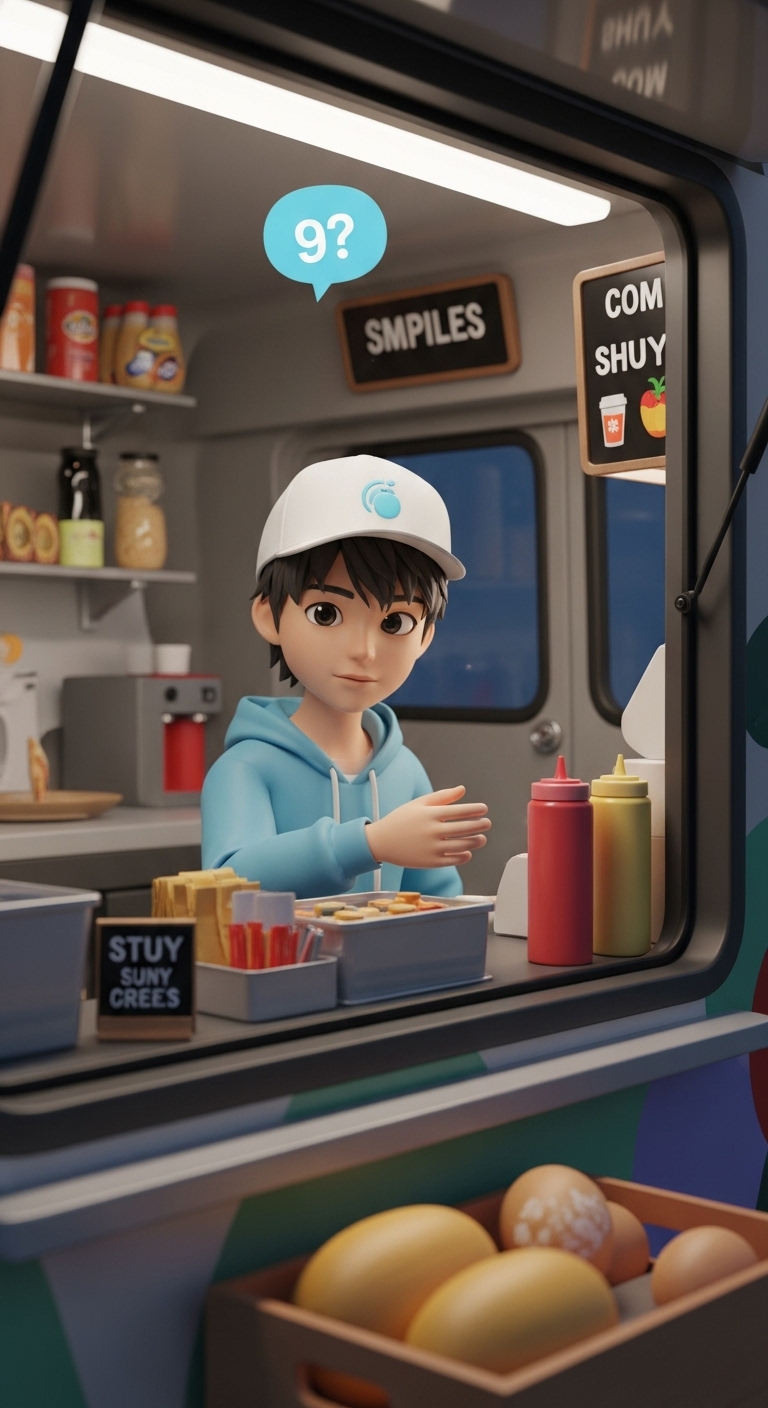 Fast food truck service by zwanedev